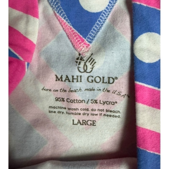 Mahi Gold Dress Size Large - Picture 3 of 5